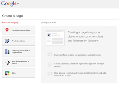 How To Set Up A Google Plus Business Page