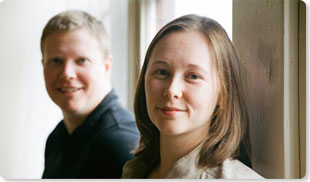 James Sherrett and Monique Trottier, co-founders of Boxcar Marketing. Vancouver Internet Marketing Specialists.