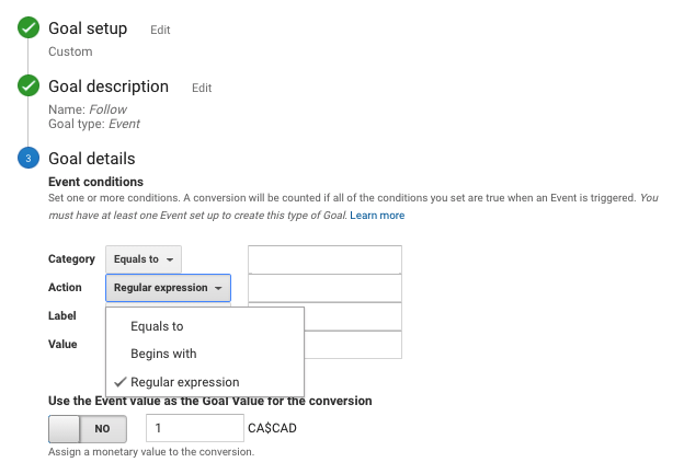 How to Write Regular Expressions for Google Analytics Goals